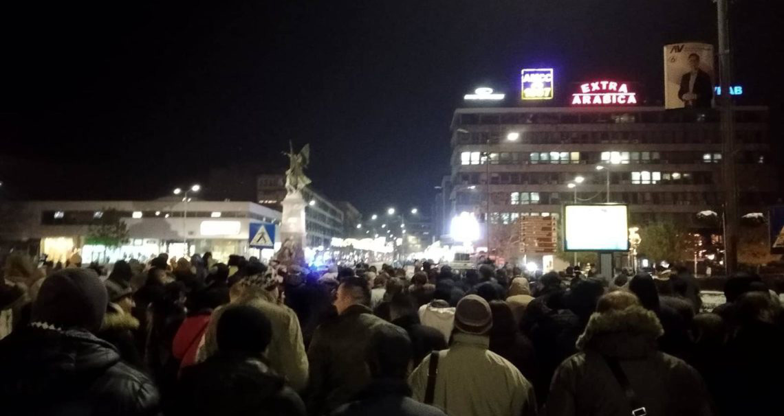 Одржан протестни скуп у Крушевцу: Опозиција уједињена против насиља!