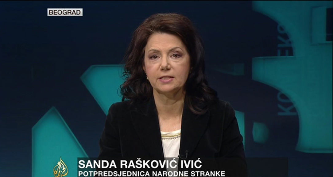 Санда Рашковић Ивић: Челници режима ће одговарати ако буде „разграничења“ на Косову