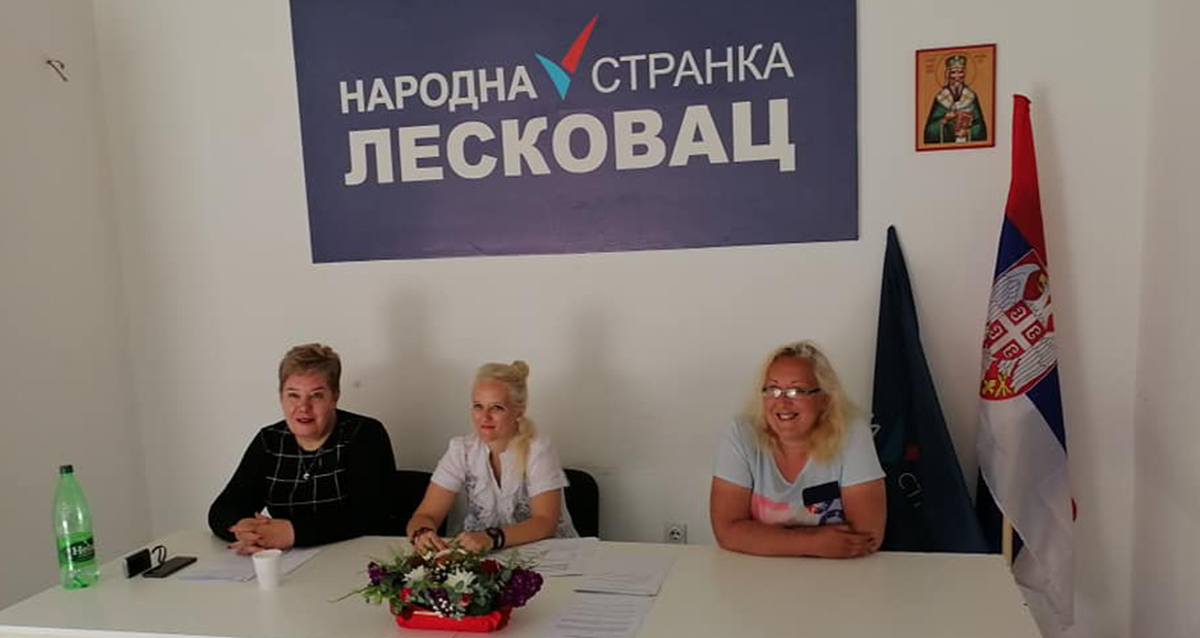 Народна странка Лесковац формирала Форум жена