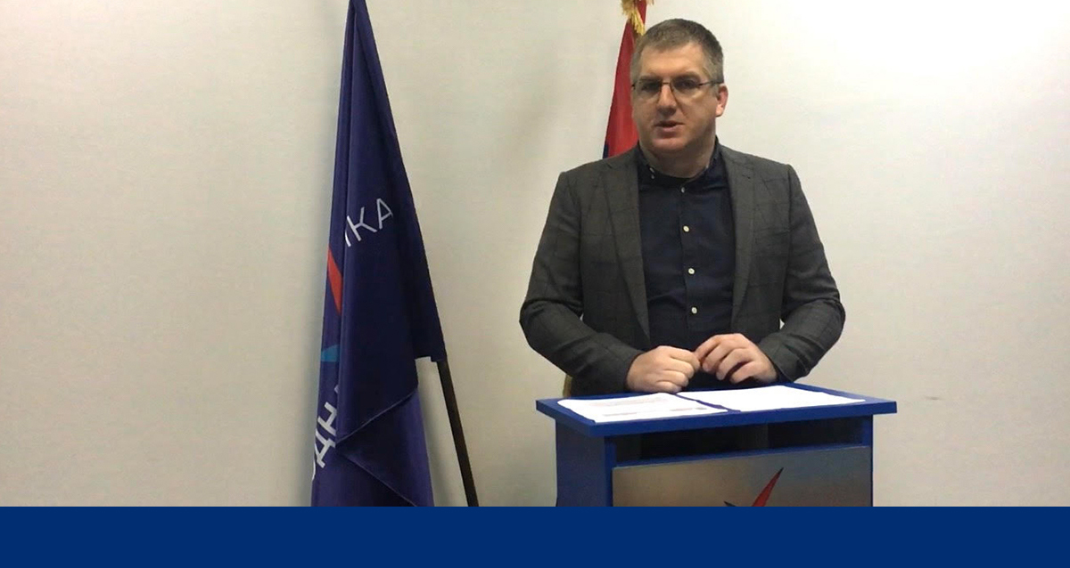 Народна странка Крагујевац: Политички прогон Бориса Хермана
