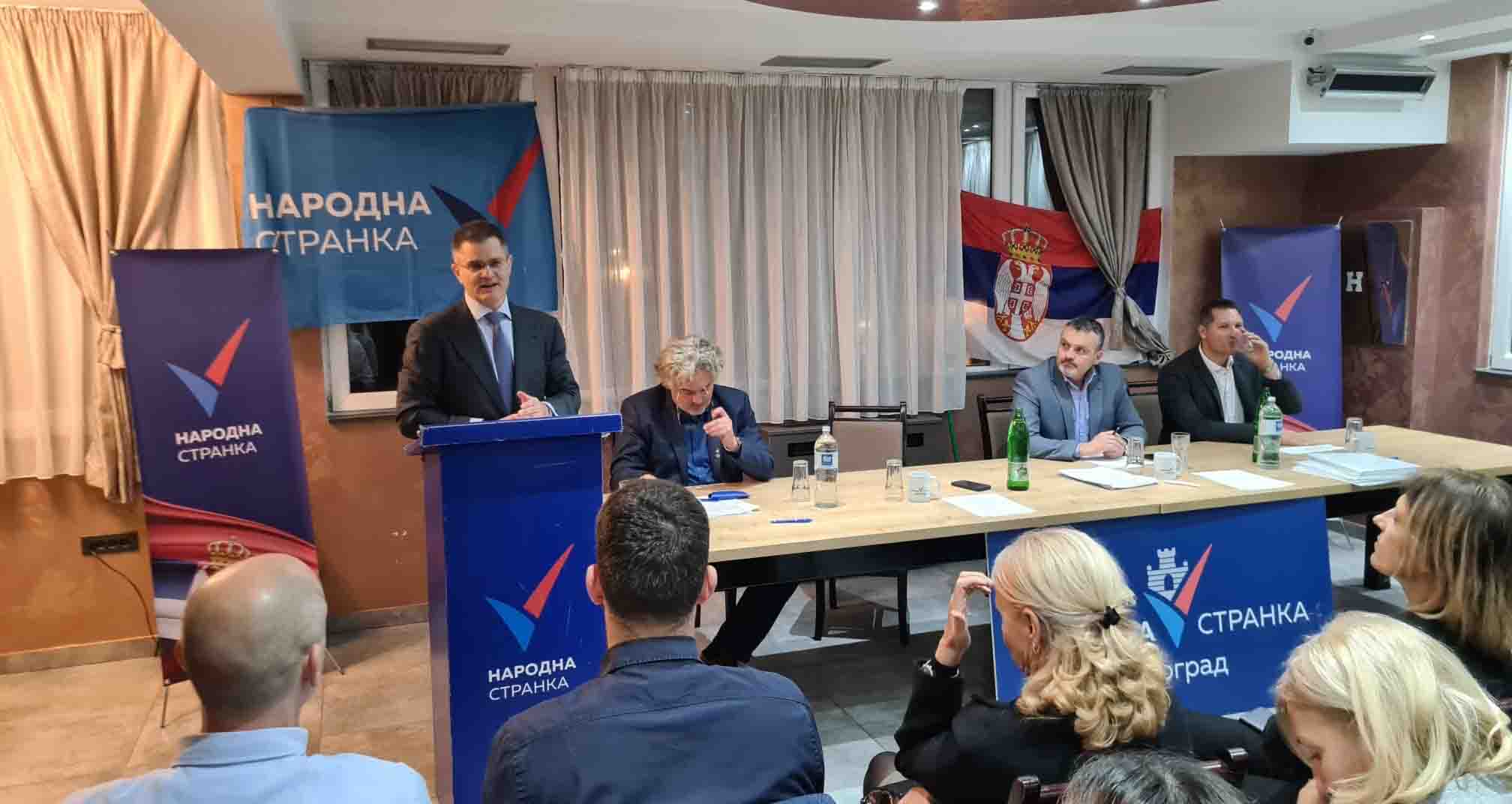 Јеремић: Народна странка је мост између грађанског и националног пола, пружамо руку сарадње