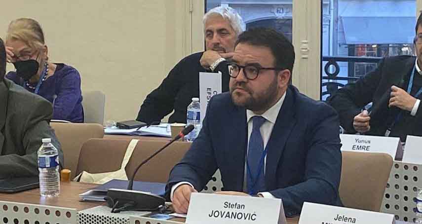 Јовановић у Савету Европе: Србија тоне у медијски мрак