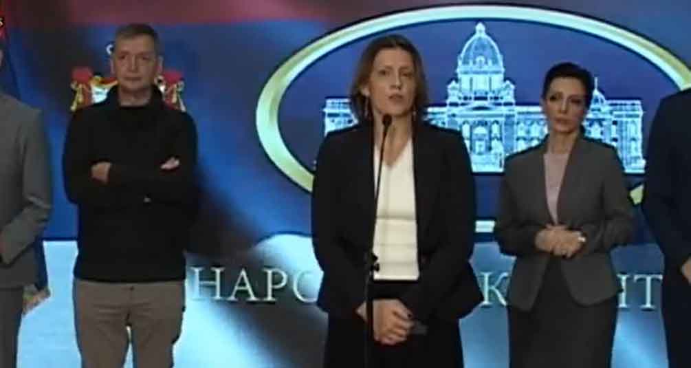 Марина Липовац Танасковић: Власт спречава да грађани у скупштини чују решења која нуди опозиција