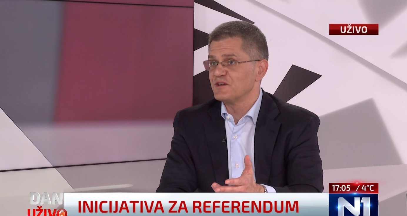 Јеремић: Ако народ на референдуму одбаци план за независност Косова и Метохије, неће бити ни економских санкција ни политичке изолације