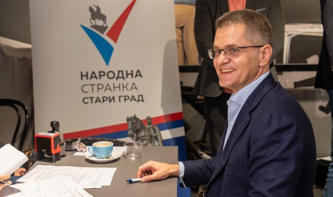 Јеремић потписао листу Народне странке „Сигуран избор – озбиљни људи“